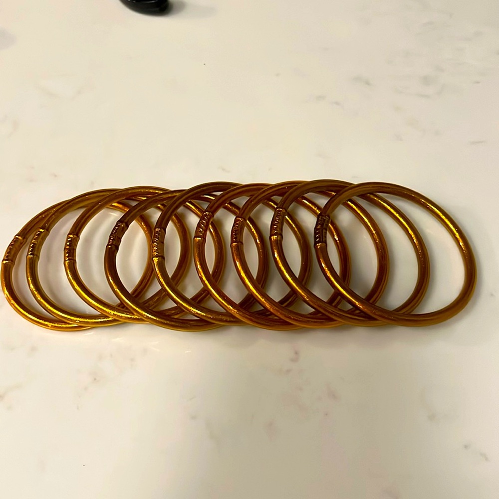 Gold Bracelet Stack